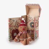 Gingerbread Knit Toy and Gift Box