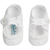Feltman Brothers Girls Lace Bow Booties