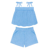Girls Le Marin French Terry Tie Knot Set
