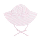 Baby Pink Stripe Sun Hat