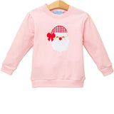 French Terry Pullover - Santa Pink
