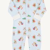 Paxton Playsuit, Christmas Time Cuties Blue