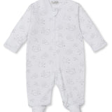 Cheerful Good Night Footie with Zipper