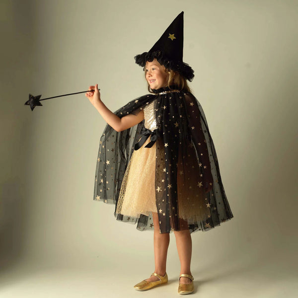 Witch Dress, Cape and Hat