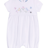 Garden Embroidered Cotton Shortall