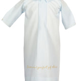 Genesis Daygown and Diaper Cover Blue