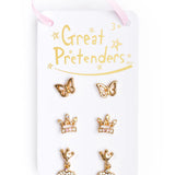 Boutique Royal Crown Studded Earrings