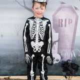Glow in the Dark Skeleton Shirt, Pants & Mask