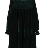 Green Velvet Christmas Dress