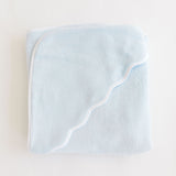 Hooded Towel - Blue Terry One Size