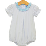 Harriet Bubble - Light Blue Bitty Dot