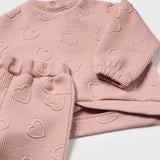 Baby 2 Piece Quilted Tracksuit, Blush