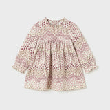 Baby Print Dress, Chickpea