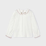 Girls Embroidered Blouse