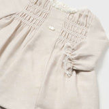 Newborn Girl Smocked Dress