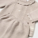 Newborn Knit Sweater and Footed Pant Set