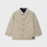 Boy Reversible Corduroy Shirt, Blue Black