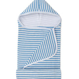 Cabana Terry Stripes Light Blue Terry Beach Towel