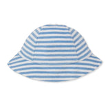 Cabana Terry Stripes Blue Sunhat