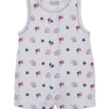 Star-Spangled Freedom Sleeveless Playsuit