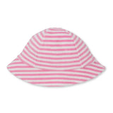 Cabana Terry Stripes Pink Sunhat