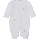 Premier Springtime Bunny Fun Pink Footie