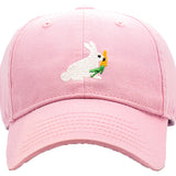 Kids Bunny Carrot on Light Pink Hat
