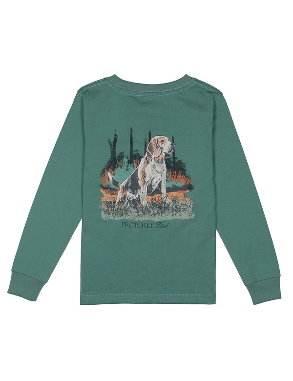 Beagle LS Marine Green Shirt