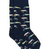 Lucky Duck Socks Vintage Lures