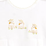 Lambikins Footed Pajamas Cream