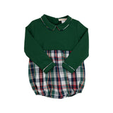 Long Sleeve Bradford Bubble Grier Green with Field Park Plaid