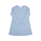 Barrington Blue Midway Long Sleeve Polly Play Dress