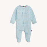 Blue Serene Safari Modal Footie