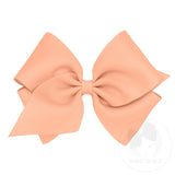 Mini King Classic Grosgrain Hair Bow (Plain Wrap)