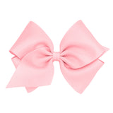 Mini King Classic Grosgrain Hair Bow (Plain Wrap)