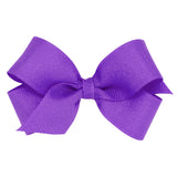 Mini Classic Grosgrain Hair Bow (Plain Wrap)