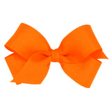 Mini Classic Grosgrain Hair Bow (Plain Wrap)