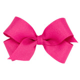 Mini Classic Grosgrain Hair Bow (Plain Wrap)