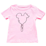 Mustard & Ketchup Kids Light Pink Ice Cream T-Shirt