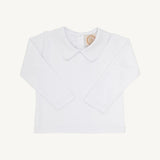 Peter Pan Collar Shirt & Onesie (Long Sleeve Pima)