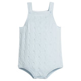 Pointelle Knit Bubble - Light Blue