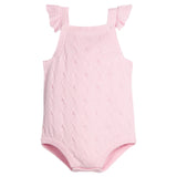 Pointelle Knit Bubble - Light Pink