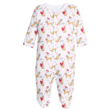 Printed Footie - I Woof You