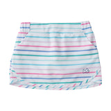 Girls' Carolina Catch Skort - Fuchsia Pink Multi Stripe