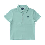 Boys' Pro Performance Polo - Simply Green Stripe