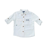 Founders Kids Fishing Shirt - Bright White