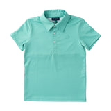 Boy's Short Sleeve Pro Performance Polo Marine Green