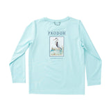 Kid's Pro Performance Long Sleeve T-Shirt Aruba Blue