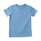 Kid's Short Sleeve Cotton T-Shirt Ashleigh Blue