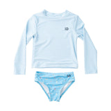 Girl's Reef Rashugard Swim Set Baltic Sea Boats in the Bay